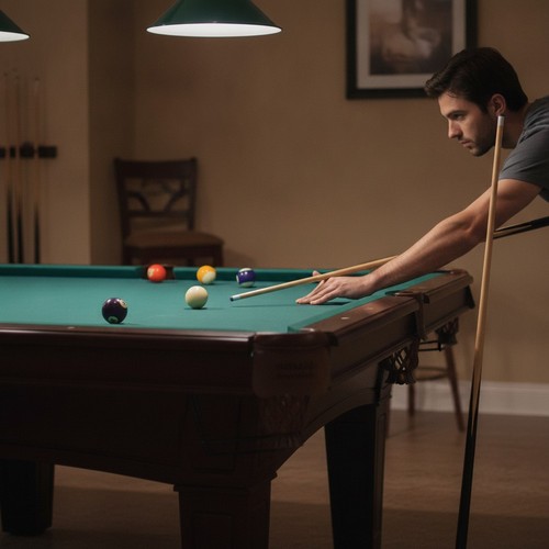 Piece billiard pool - 2-piece,